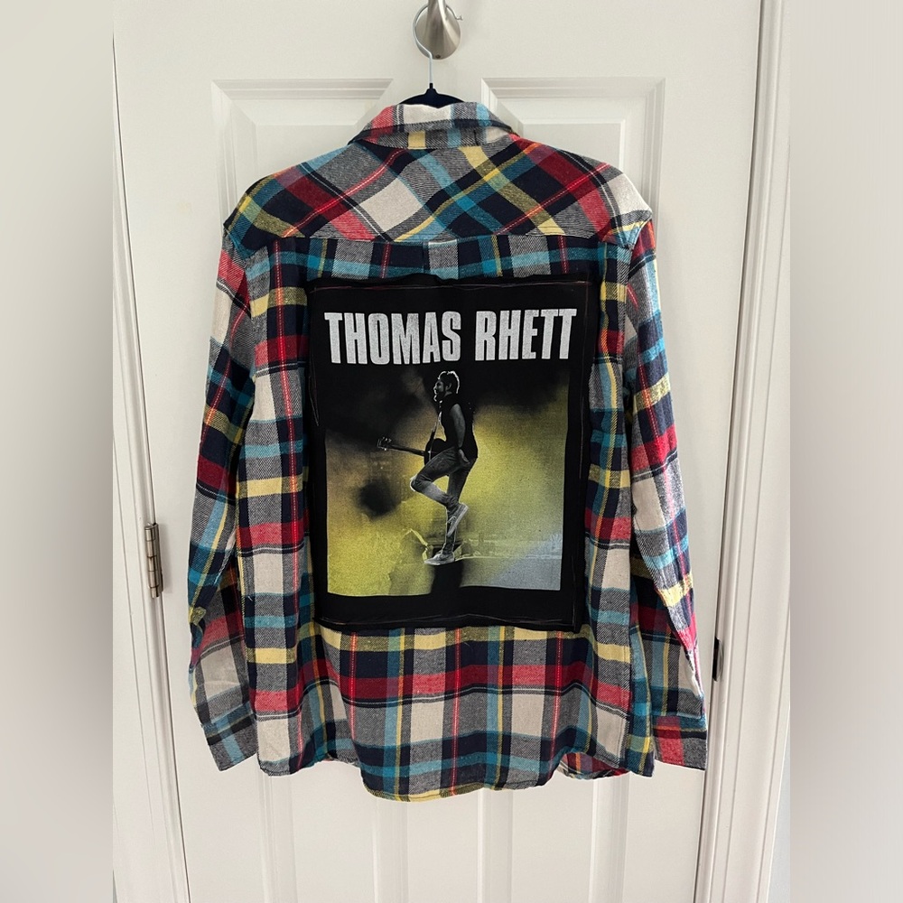 Custom Thomas Rhett Flannel - Men’s Large
